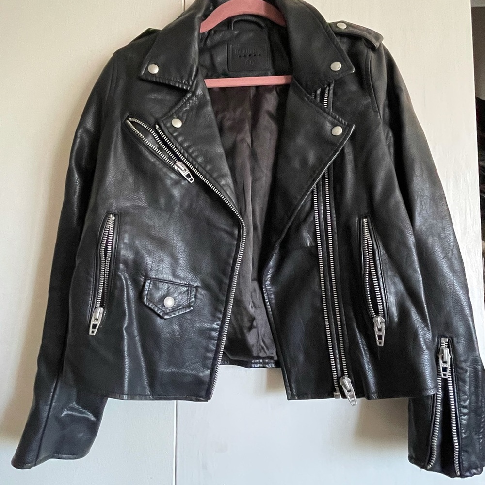 BLANK NYC VEGAN LEATHER JACKET